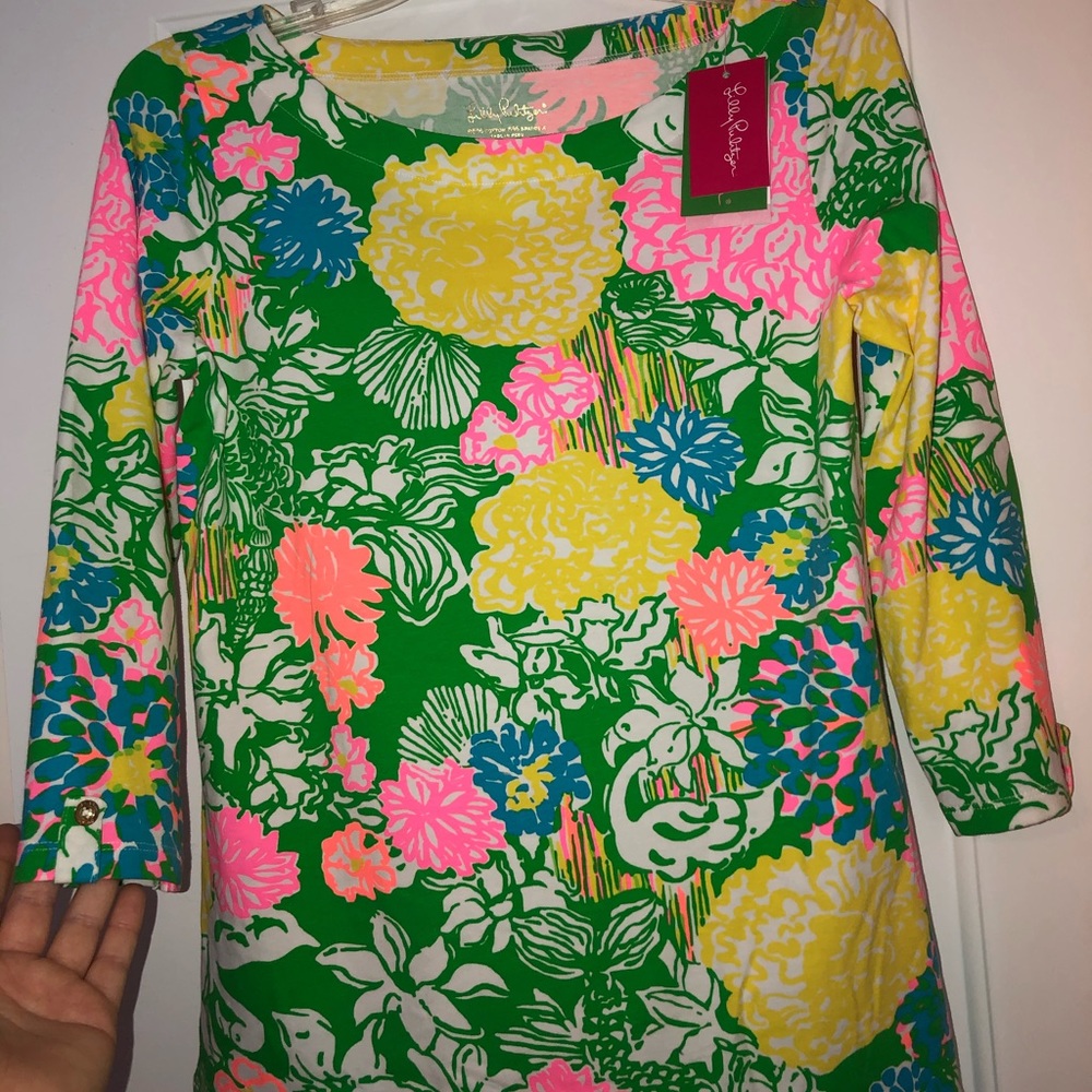 Lily Pulitzer quarter sleeve blouse